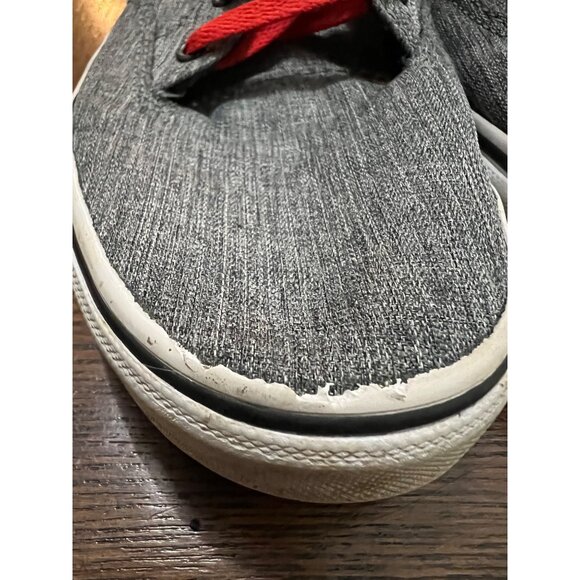 Vans Grey Lace Up Sneakers Era Classic Style Youth Size 6 - Picture 7 of 9